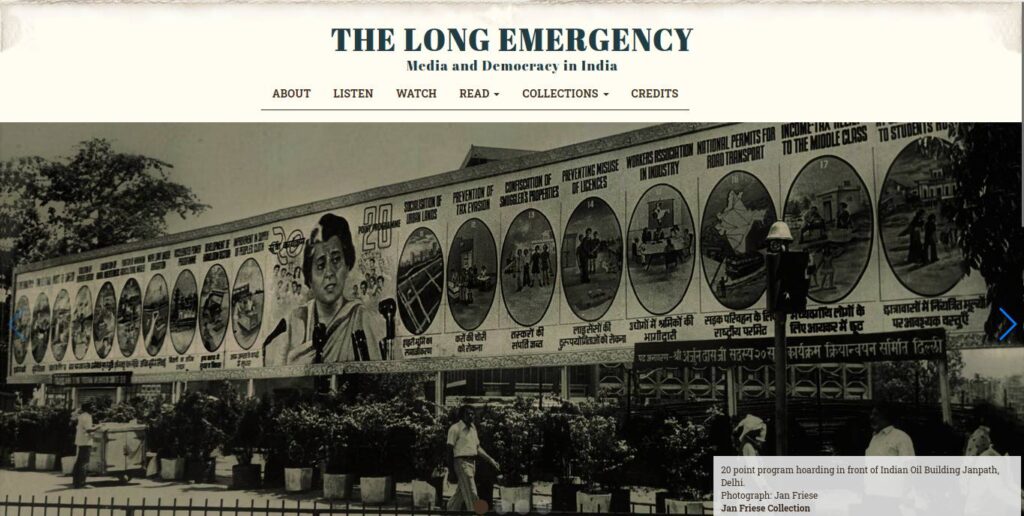 The long Emergency Democracy Archives